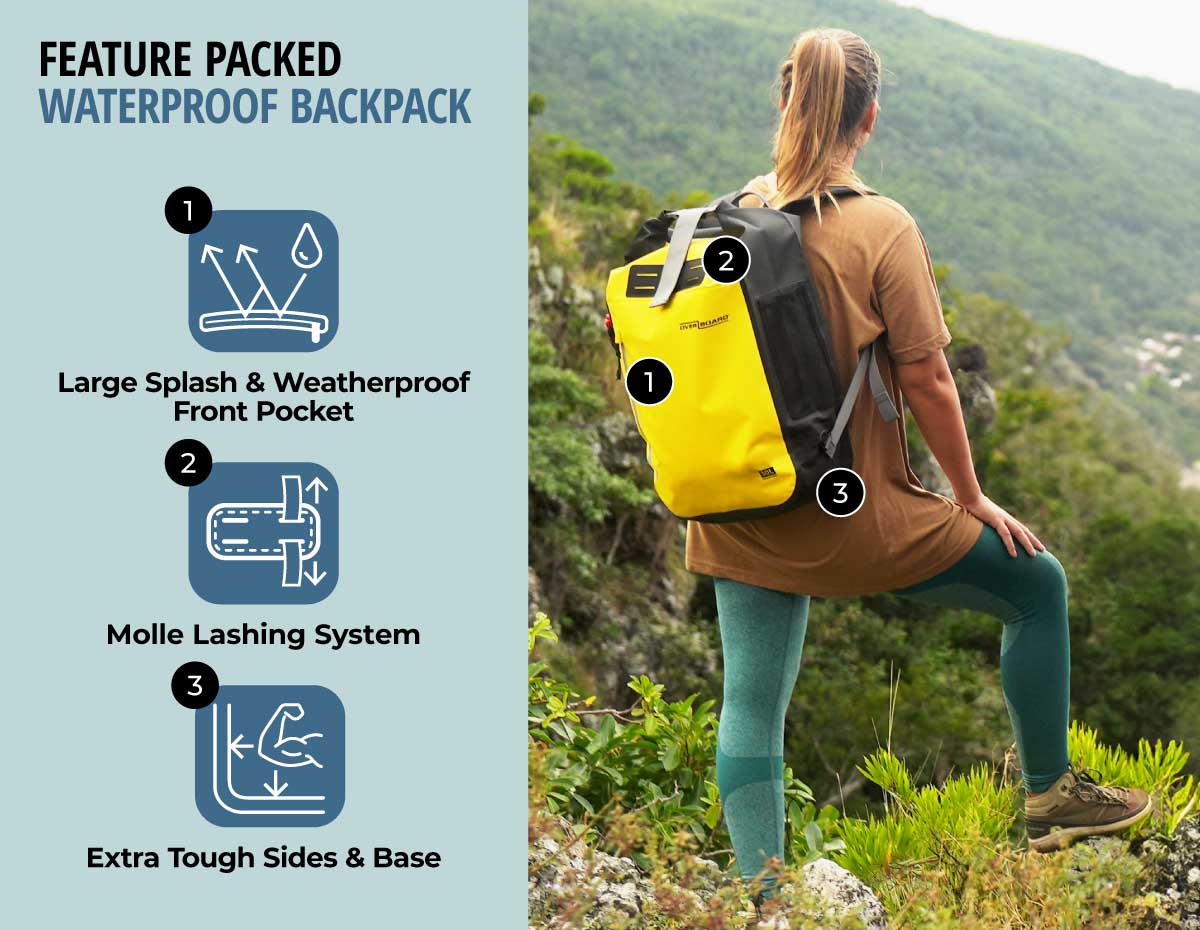 Classic Explorer Waterproof Backpack - 45 Litres - Image 14